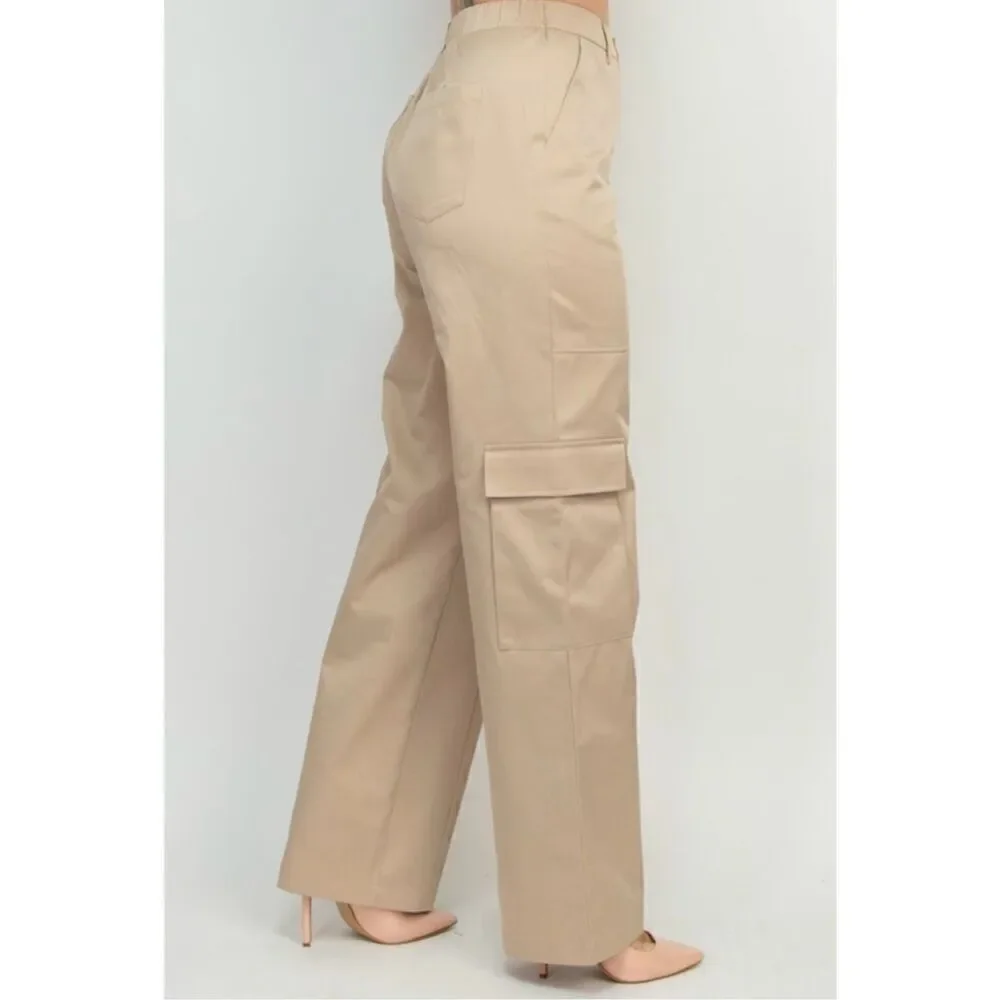 Khaki Cargo Pants